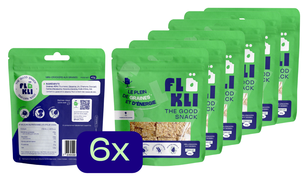 Flökli à emporter (6 packs de 45g)